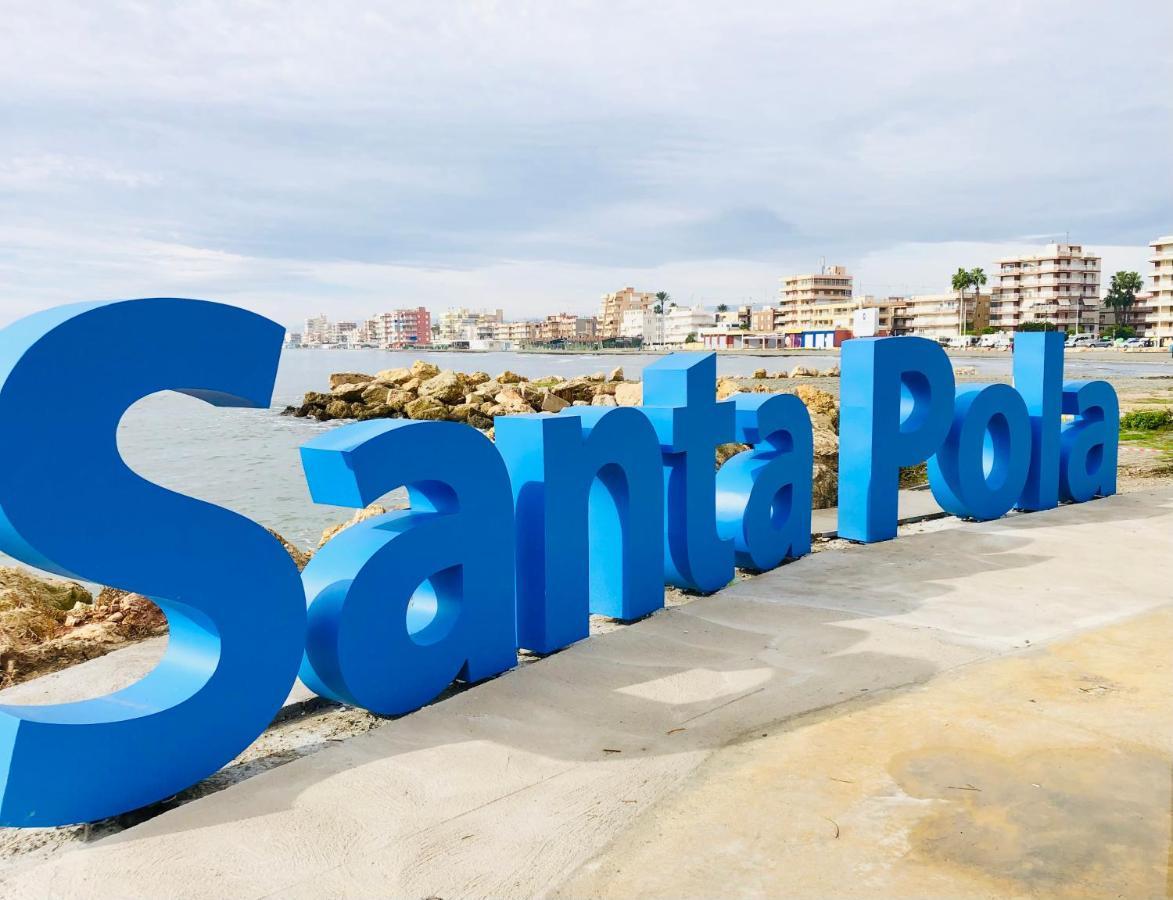 Be Happy, Santa Pola Apartamento A 50 Metros De La Gran Playa Εξωτερικό φωτογραφία